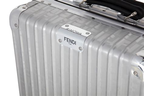 fendi rimowa luggage|Fendi x RIMOWA Classic Cabin Luggage .